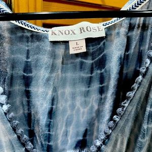 Knox Rose | L | Blue Tie Dye | Maxi Dress